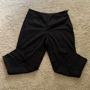 Coldwater creek beautiful black dress ankle pants size 14